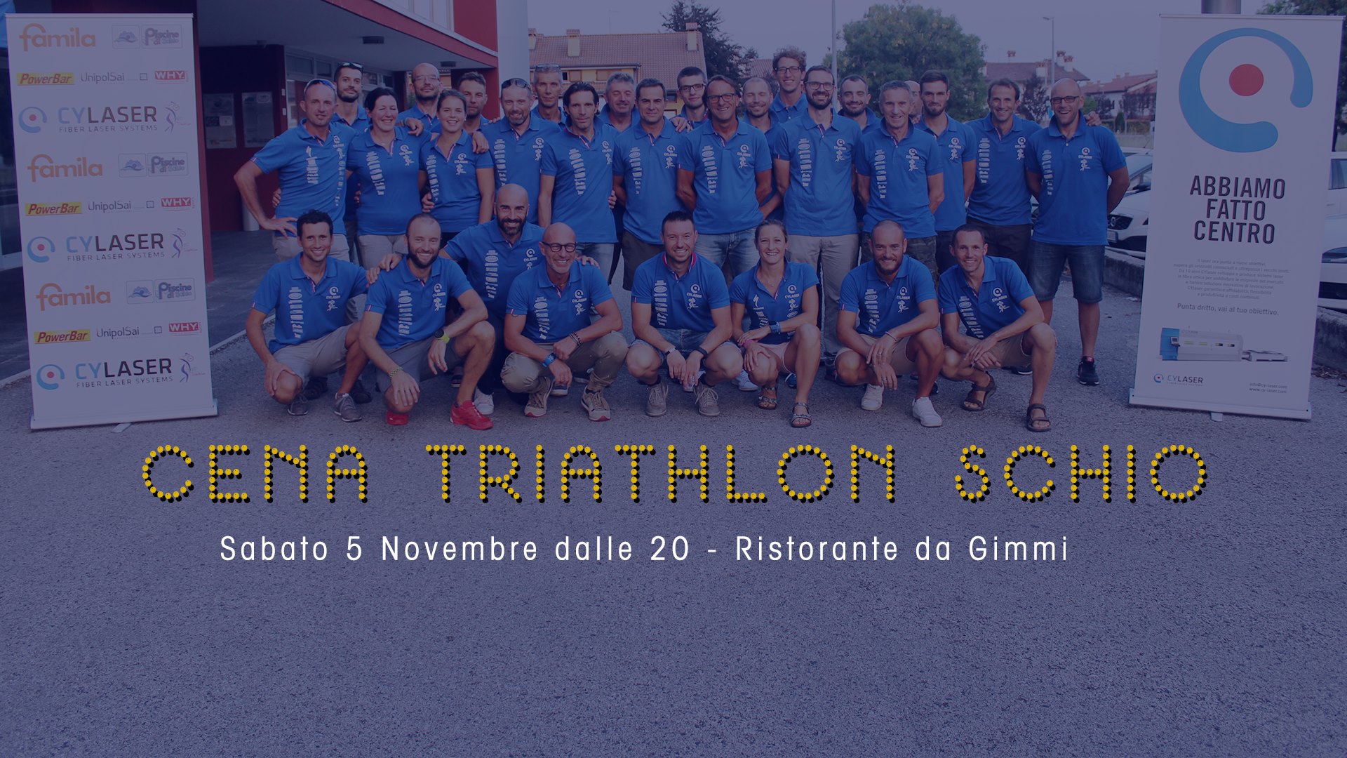 Triathlon Schio: cena di fine stagione