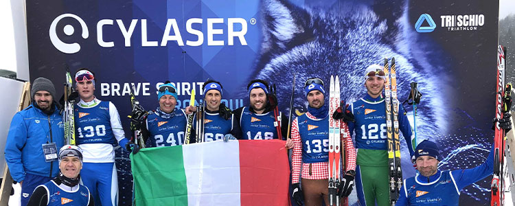 Mondiali Winter Triathlon di Asiago: la Sporca Dozzina Azzurra Che Non Delude Mai