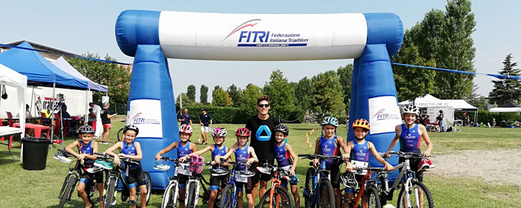 Trikids al Triathlon Super Sprint Rhodigium