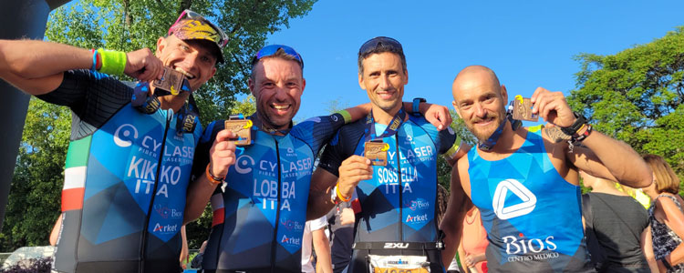 Ironman Klagenfurt: i Magnifici 7 di Cylaser Delta Triathlon