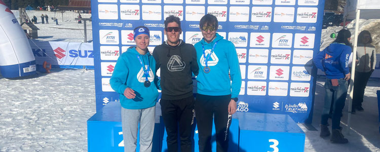 I lupi Cy-Laser Delta Triathlon alla riscossa ad Asiago Winter Triathlon