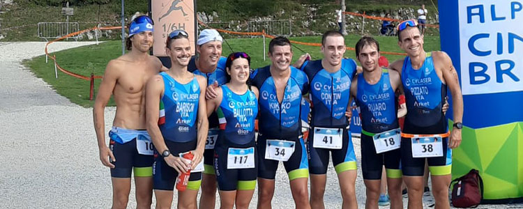 Il Trionfo Azzurro Cylaser Delta Triathlon Ai Campionati Regionali Veneto Cross Triathlon